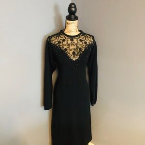 Vintage sweater dress